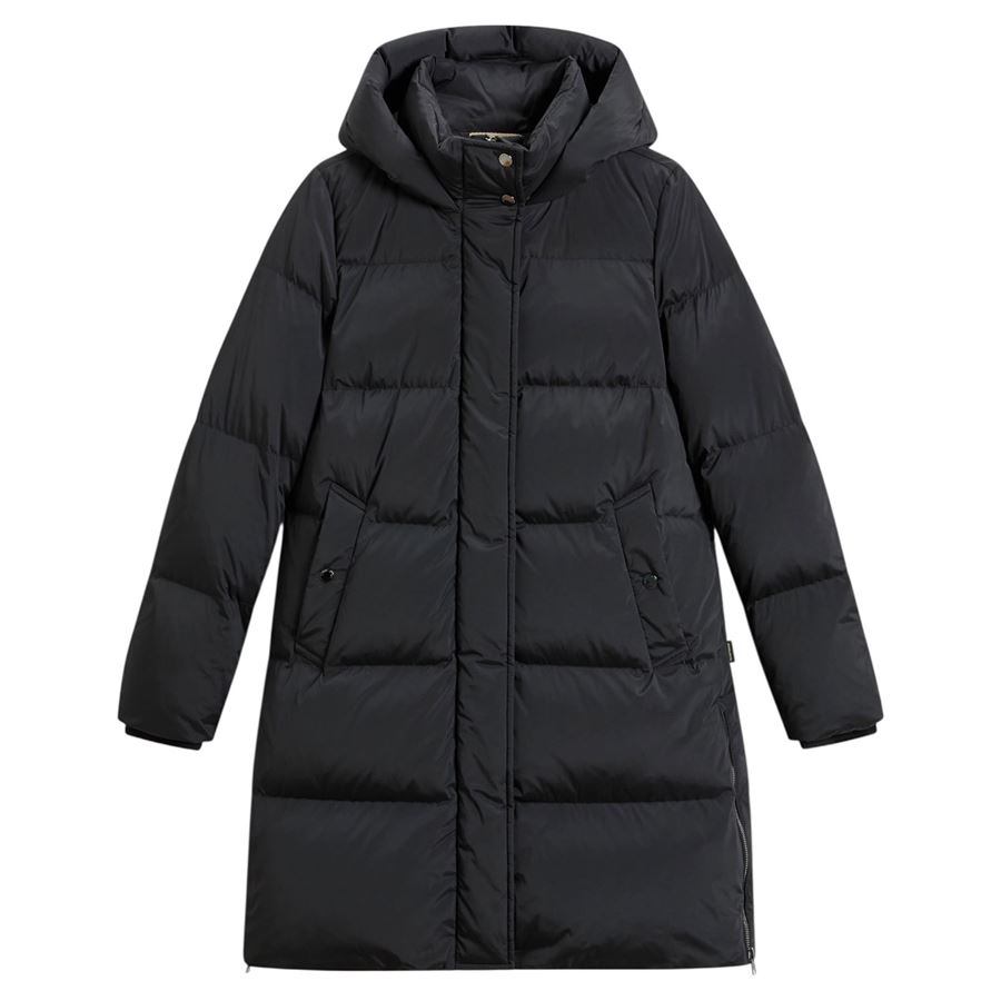 Kelly piumino lungo da donna con cappuccio rimovibile Woolrich | CFWWOU2088100